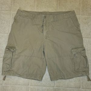 Military issue cargo shorts